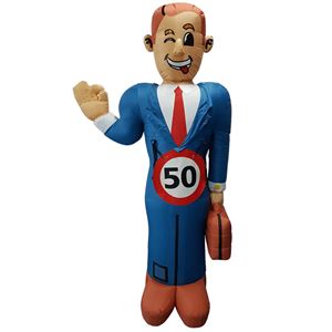 Abraham Albert Opblaasfiguur Abraham Albert Opblaasfiguur